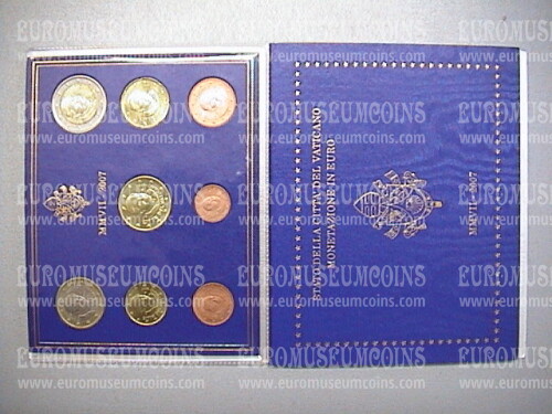 2007 Vaticano divisionale FDC in folder ufficiale