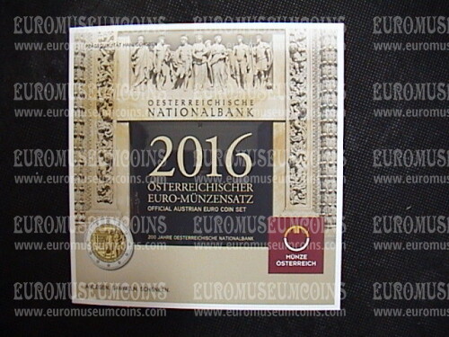 2016 Austria divisionale FDC  in confezione ufficiale