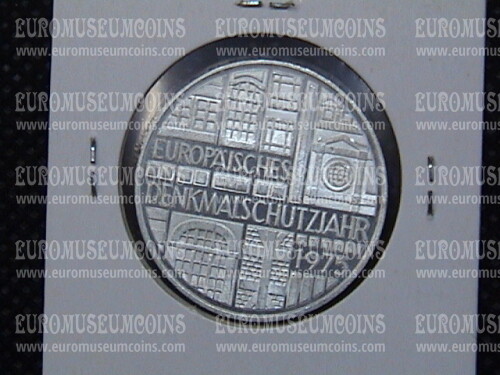 1975 Germania Europaischer 5 Marchi in argento