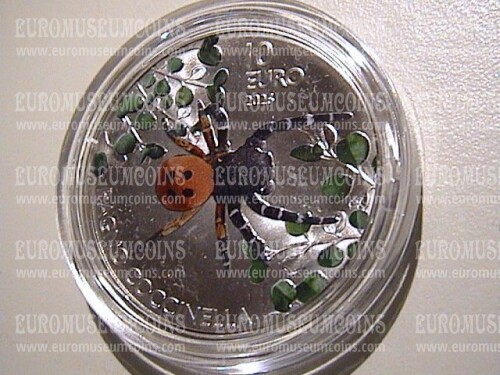 2026 San Marino 10 Euro FDC Ragno Coccinella
