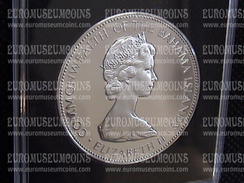 1973 Bahamas 5 dollari Regina Elisabetta