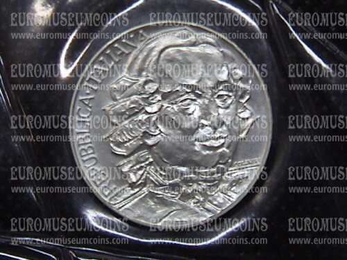 1993 Italia 500 Lire FDC argento Goldoni