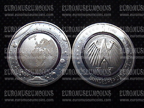 2016 Germania Pianeta Terra 5 Euro commemorativo 