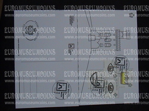 Cartolina Mister Francobollo San Marino 2016 Tipo 3 FDC