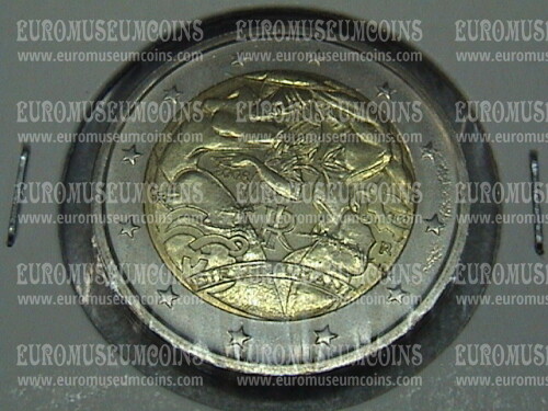 Italia 2008 Diritti dell' Uomo 2 Euro commemorativo 