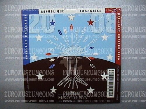 2008 Francia divisionale FDC ufficiale