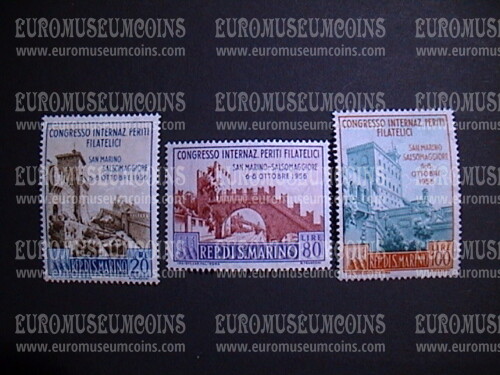 1956 serie Arengo + Assistenza Invernale Filatelici SAN MARINO