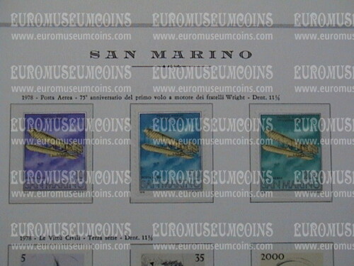 1978 serie primo volo a motore SAN MARINO  