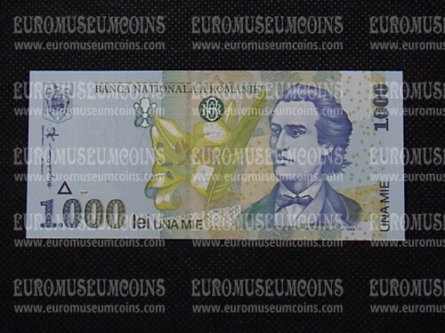 1000 Lei Banconota emessa dalla Romania 1998