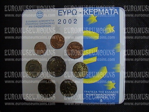 2002 Grecia divisionale FDC in confezione ufficiale