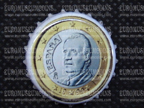 Valfrutta serie euro Spagna Tappo a Corona 1 euro
