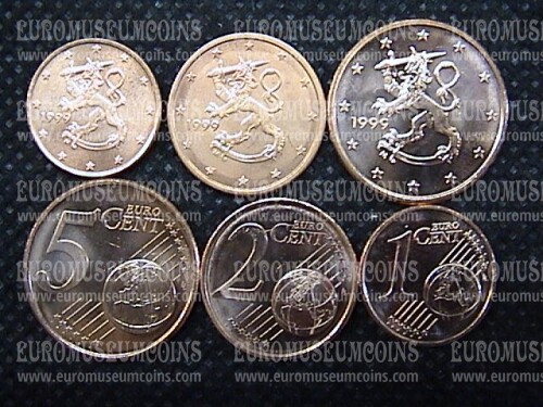 1999 tris centesimi di euro Finlandia