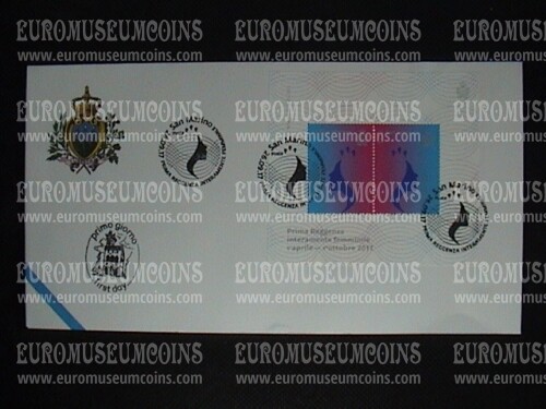 2017 FDC foglietto BF144 San Marino Donne Capitani Reggenti