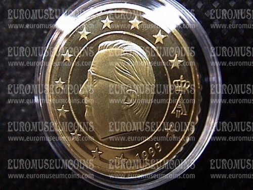 1999 Belgio 50 Cent proof