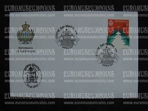 2017 FDC Natale San Marino