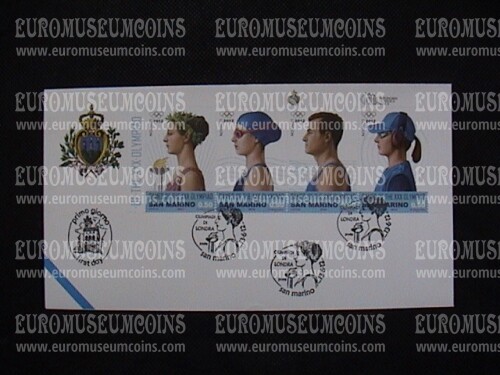 2012 FDC Olimpiadi di Londra San Marino