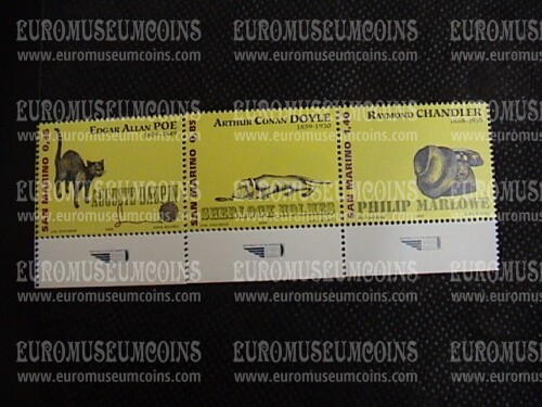 2009 scrittori San Marino 5 set + appendice Logo AASFN