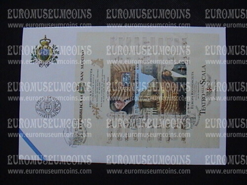 2004 FDC Teatro alla Scala BF San Marino