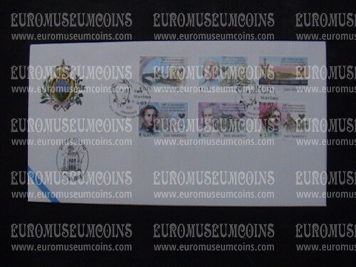 2003 FDC San Pietroburgo San Marino