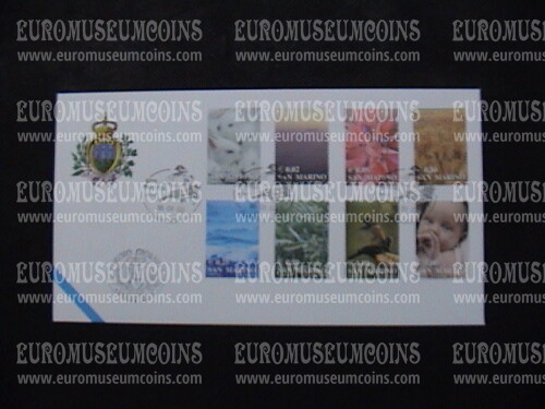 2002 FDC I Colori della Vita San Marino