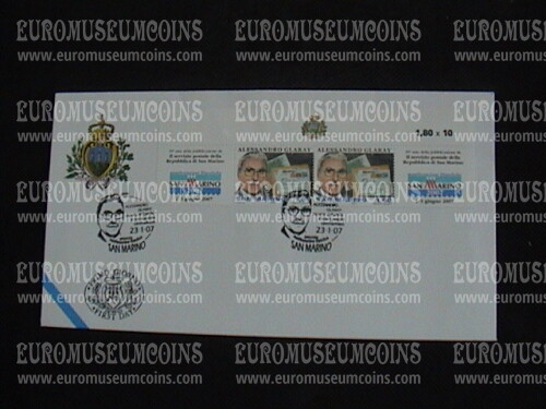 2007 FDC Glaray San Marino