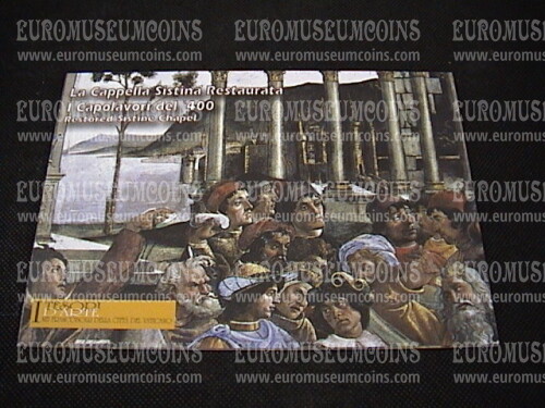 2001 Folder Vaticano La Cappella Sistina