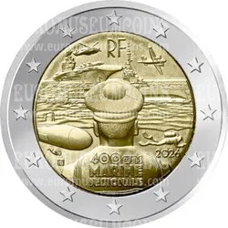 Francia marina francese 2026 2 Euro commemorativo UNC