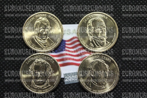 2009 Stati Uniti zecca D 4 dollari Presidenti