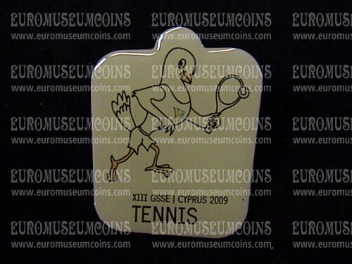 2009 Cipro Pin Giochi dei Piccoli Stati Tennis