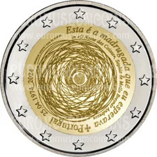 Portogallo 2024 50° Rivoluzione dei Garofani 2 Euro commemorativo