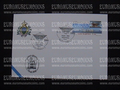 2009 FDC Expo Shanghai San Marino