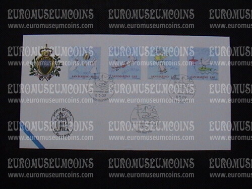 2009 FDC Giochi Mondiali dell'Aria San Marino