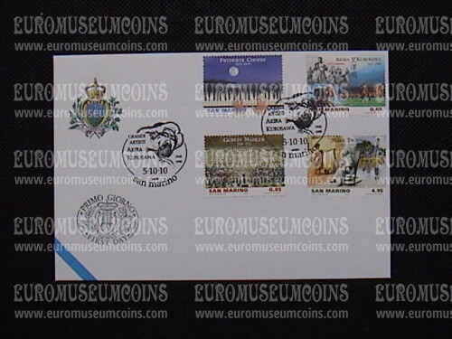 2010 FDC Grandi Artisti San Marino
