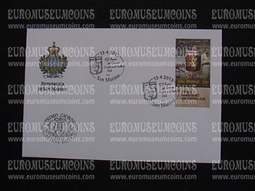 2013 FDC Genoa San Marino app 7