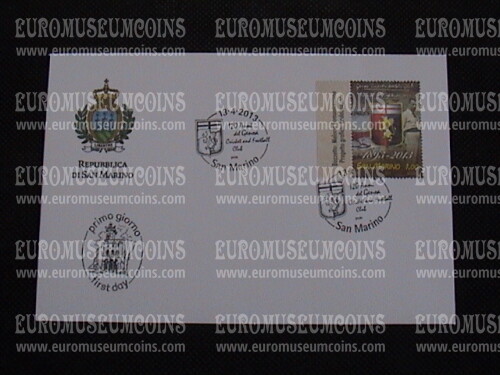 2013 FDC Genoa San Marino app 2