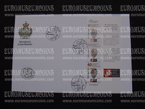 2013 FDC Brevetti Europei San Marino