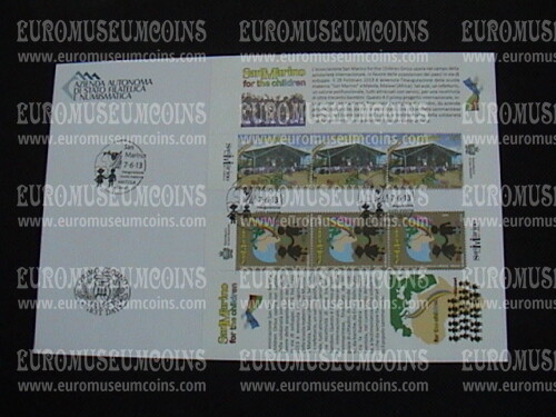 2013 FDC Scuola Materna Malawi San Marino