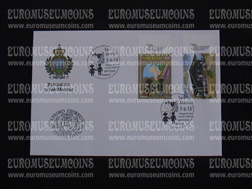 2013 FDC Scuola Materna Malawi San Marino