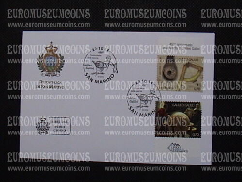 2014 FDC Galileo Galilei San Marino