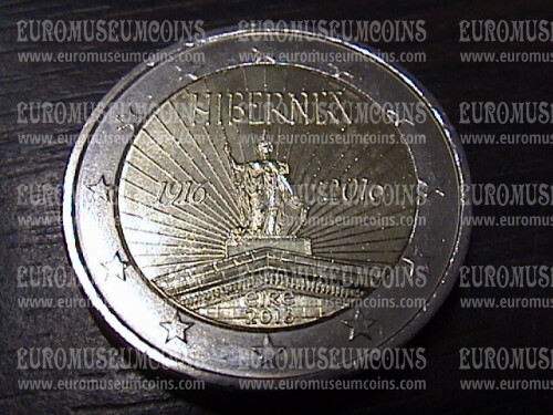 Irlanda 2016 Hibernia 2 Euro commemorativo