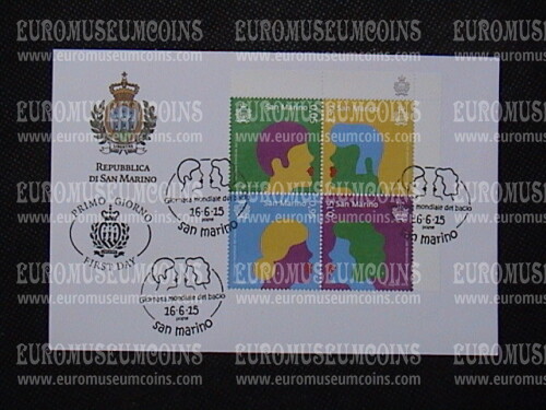 2015 FDC Bacio San Marino