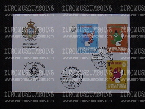 2015 FDC Giornata Mondiale dei Servizi Igienici  San Marino