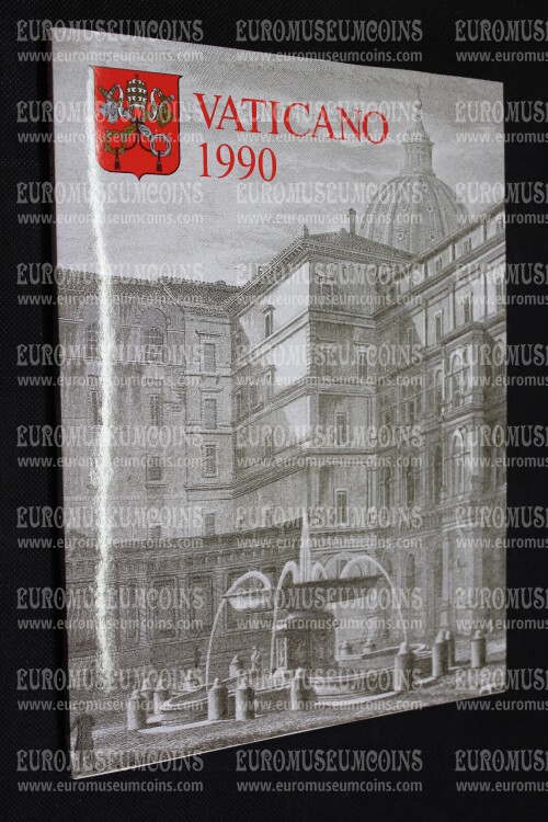 1990 LIBRO ANNUALE FRANCOBOLLI VATICANO