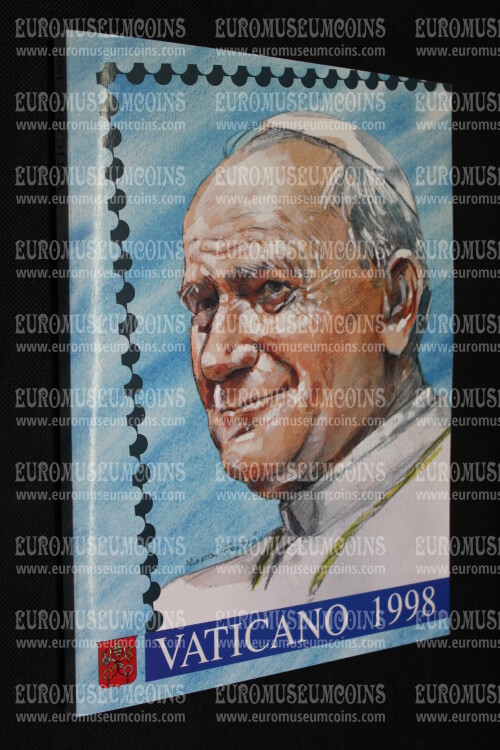 1998 LIBRO ANNUALE FRANCOBOLLI VATICANO