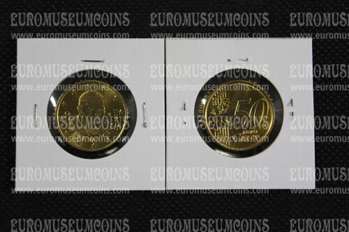 2010 Vaticano Papa Benedetto XVI 50 centesimi di euro