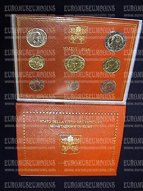 2016 Vaticano divisionale FDC in folder ufficiale  