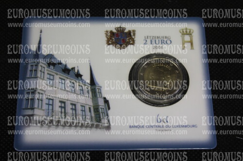Lussemburgo 2006 Principe Guglielmo 2 Euro commemorativo in coincard