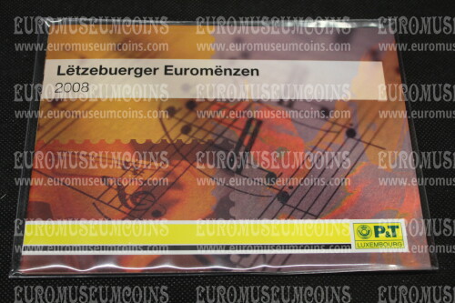 2008 Lussemburgo divisionale Poste FDC in confezione