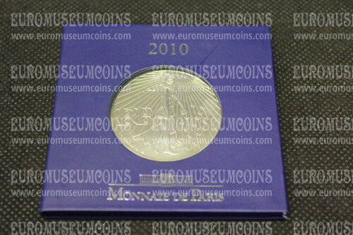 2010 Francia 50 Euro PROOF in argento La Seminatrice