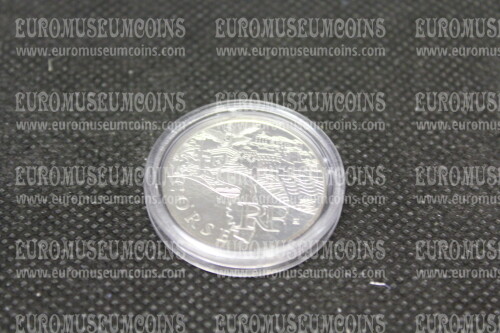2011 Francia 10 Euro FDC in argento Corsica
